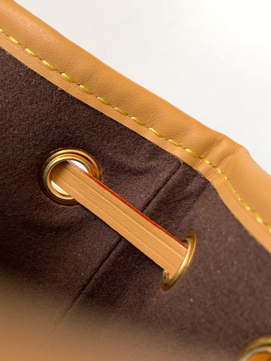 LOUIS VUITTON NANO NOÉ 16 IN BROWN MONOGRAM CALFSKIN