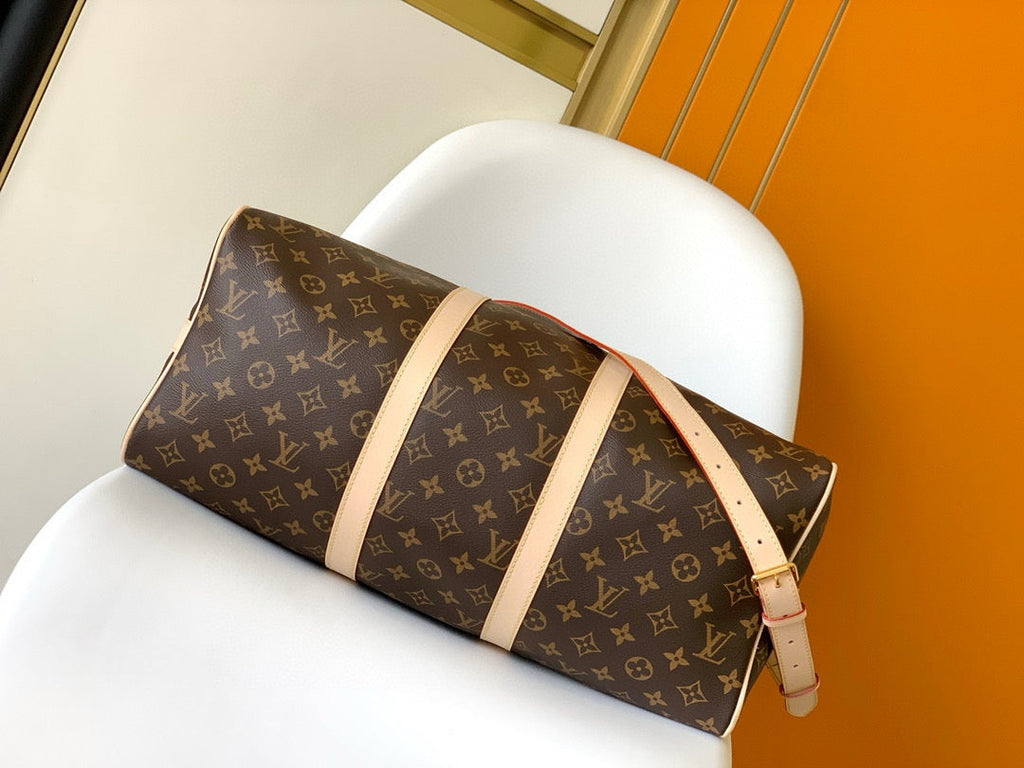 LOUIS VUITTON LV KEEPALL 45 BANDOULIERE MONOGRAM CANVAS