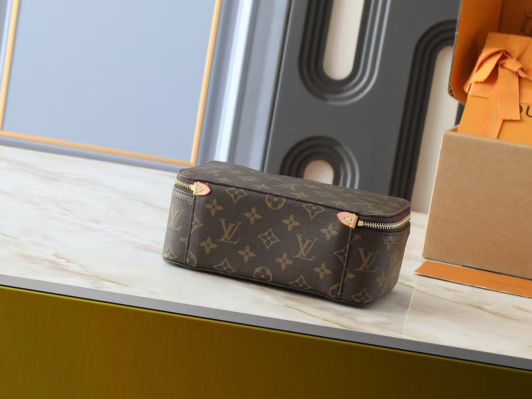 LOUIS VUITTON PACKING CUBE MM/PM/GM IN BROWN MONOGRAM CANVAS