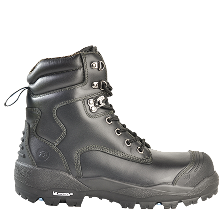 Bata Longreach Ultra Black Lace Up Steel Cap Safety Boot With Scuff Cap (804-66010) (Pre Order)