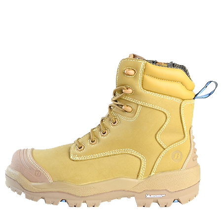 Bata Longreach Zip Sided Lace Up Composite Toe Safety Boot With Scuff Cap (804-88015) (Pre Order)