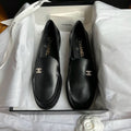 CHANEL MOASINS 2025 IN BLACK CALFSKIN