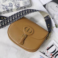 DIOR LARGE BOBBY BAG 27CM COGNAC-COLORED CALFSKIN