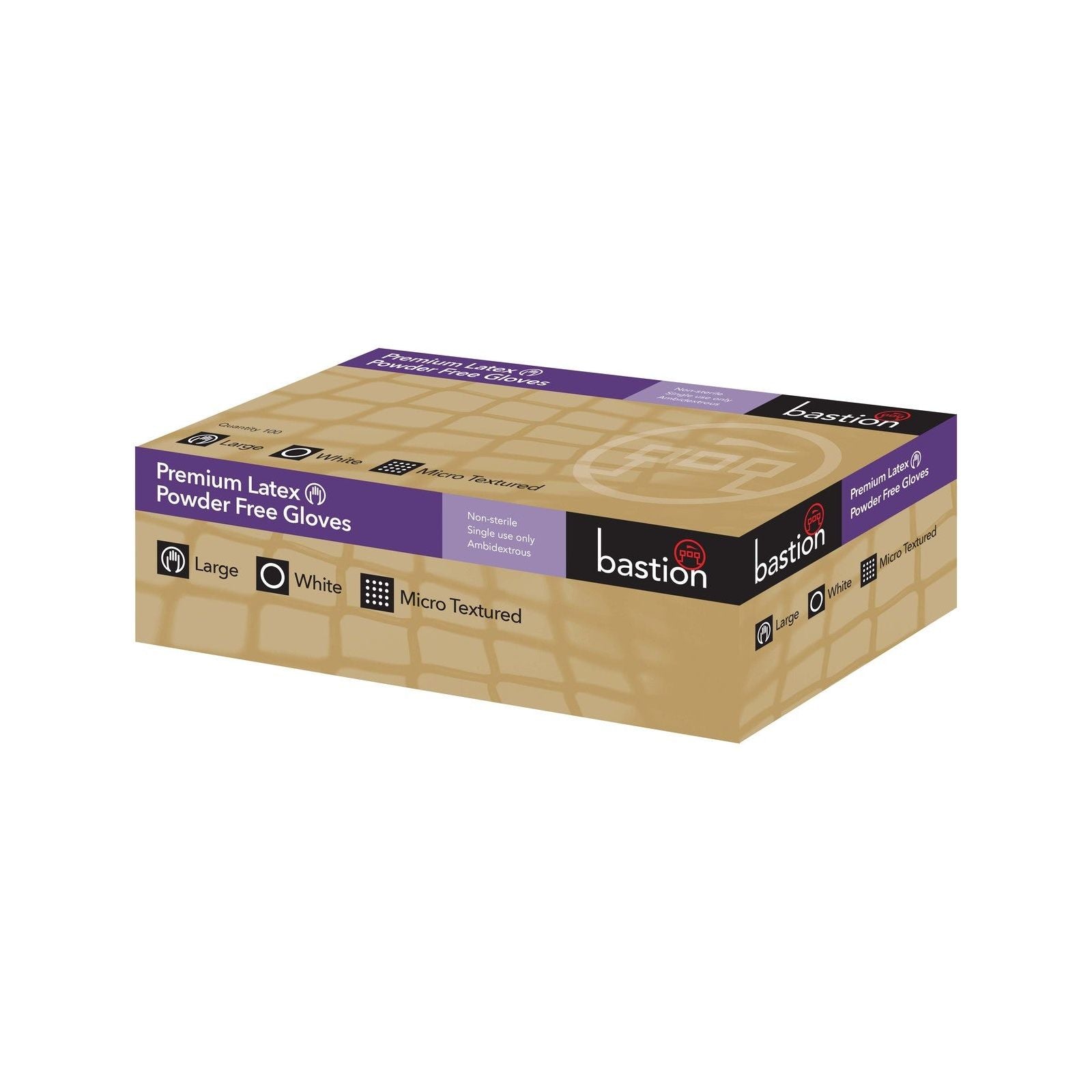 Bastion Powder Free Gloves - (Carton 500 Pairs)