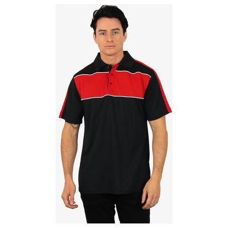Beseen Mens Contrasting Shoulder and Sleeve Polo (BSP2012)