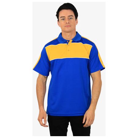 Beseen Mens Contrasting Shoulder and Sleeve Polo (BSP2012)