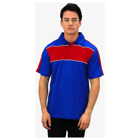Beseen Mens Contrasting Shoulder and Sleeve Polo (BSP2012)