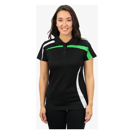 Beseen Ladies Contrast Side & Shoulder Panel Polo (BSP2014L)