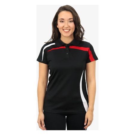 Beseen Ladies Contrast Side & Shoulder Panel Polo (BSP2014L)