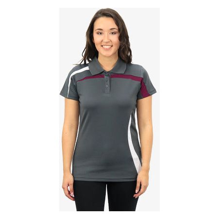 Beseen Ladies Contrast Side & Shoulder Panel Polo (BSP2014L)