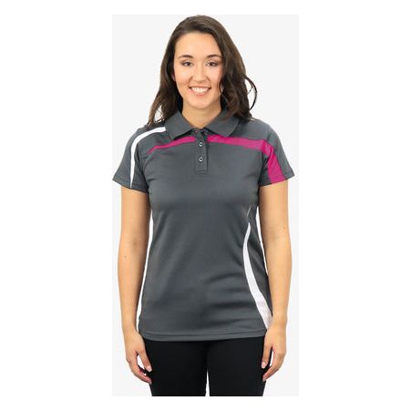 Beseen Ladies Contrast Side & Shoulder Panel Polo (BSP2014L)