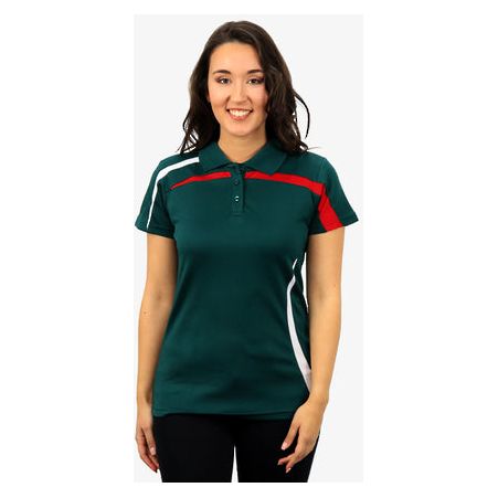 Beseen Ladies Contrast Side & Shoulder Panel Polo (BSP2014L)