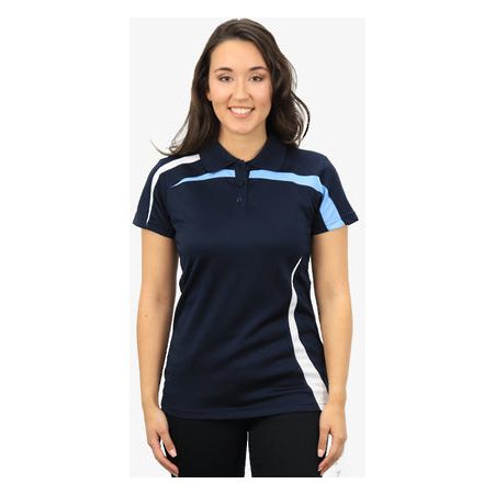 Beseen Ladies Contrast Side & Shoulder Panel Polo (BSP2014L)