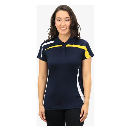 Beseen Ladies Contrast Side & Shoulder Panel Polo (BSP2014L)