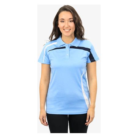 Beseen Ladies Contrast Side & Shoulder Panel Polo (BSP2014L)
