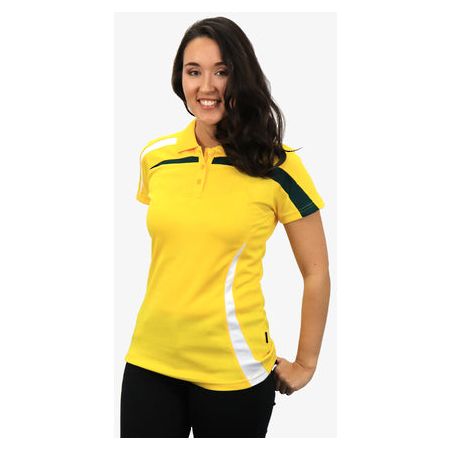 Beseen Ladies Contrast Side & Shoulder Panel Polo (BSP2014L)