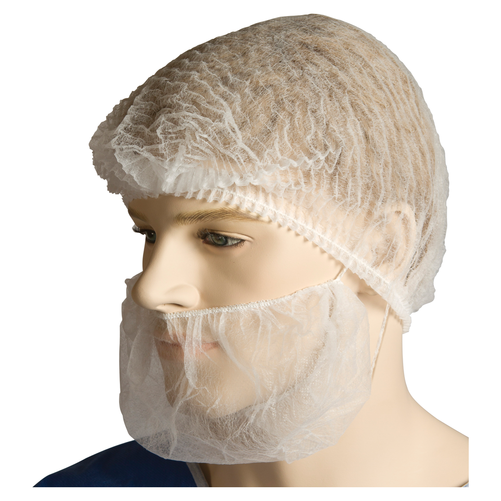 Bastion Polypropylene Beard Cover Double Loop - Carton (1000pcs)