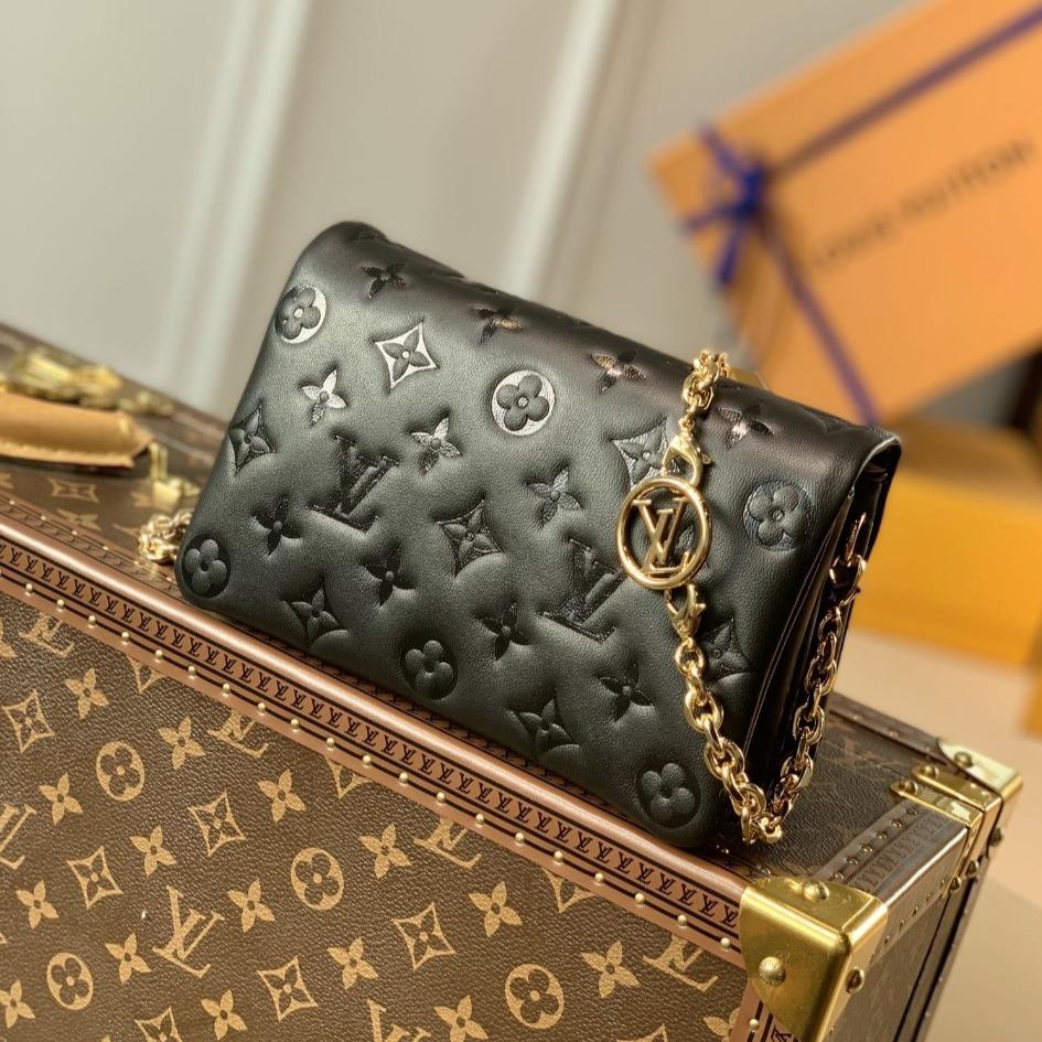 LOUIS VUITTON COUSSIN PM H27 BLACK