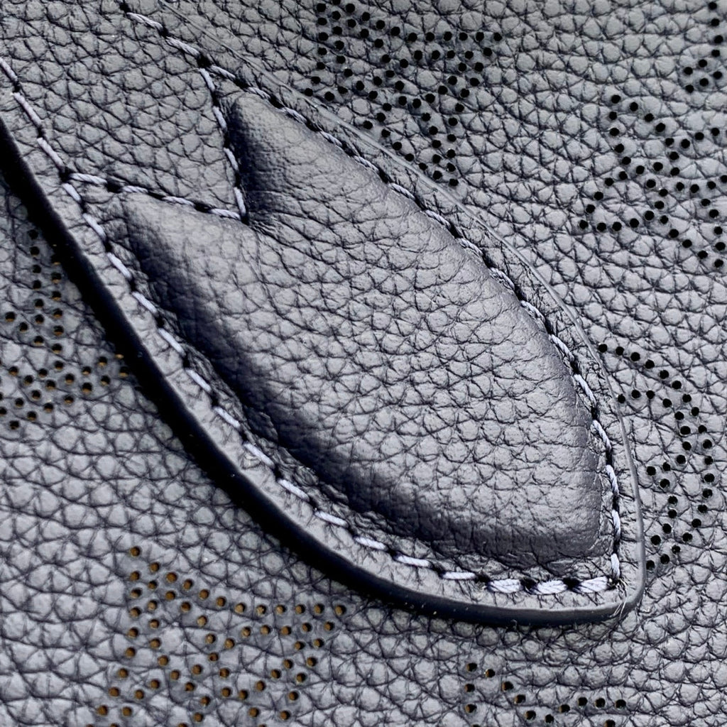 LOUIS VUITTON BLOSSOM PM 20 IN DARK BLUE MONOGRAM PERFORATED CALFSKIN