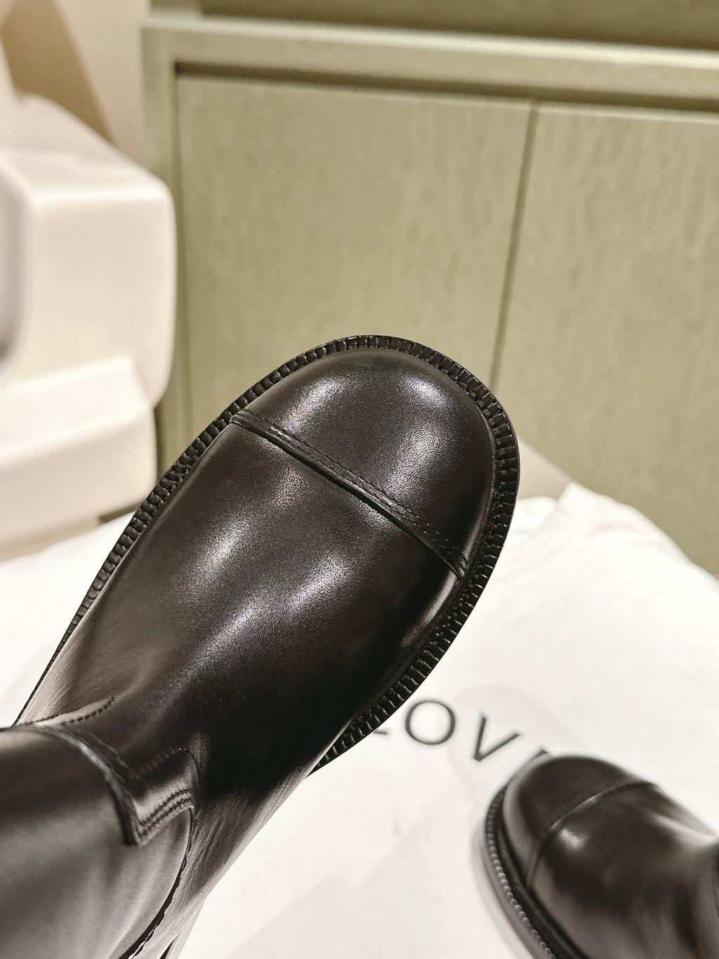CHANEL SHORT BOOTS BROWN CALFSKIN