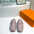 HERMES IENA MULE CREPE CALFSKIN