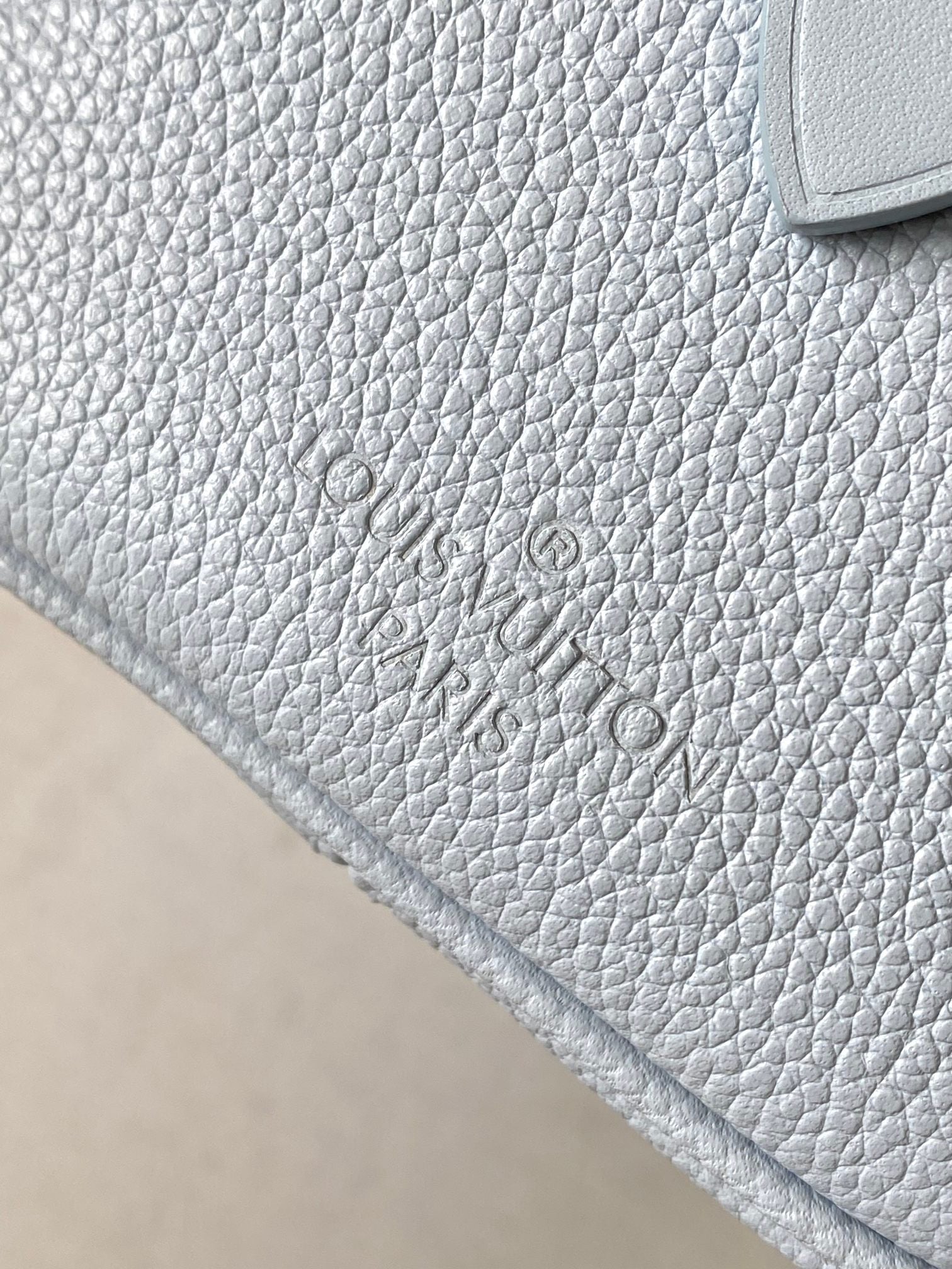 LOUIS VUITTON SPEEDY BANDOULIÈRE 20 IN BLUE HOUR MONOGRAM EMPREINTE LEATHER