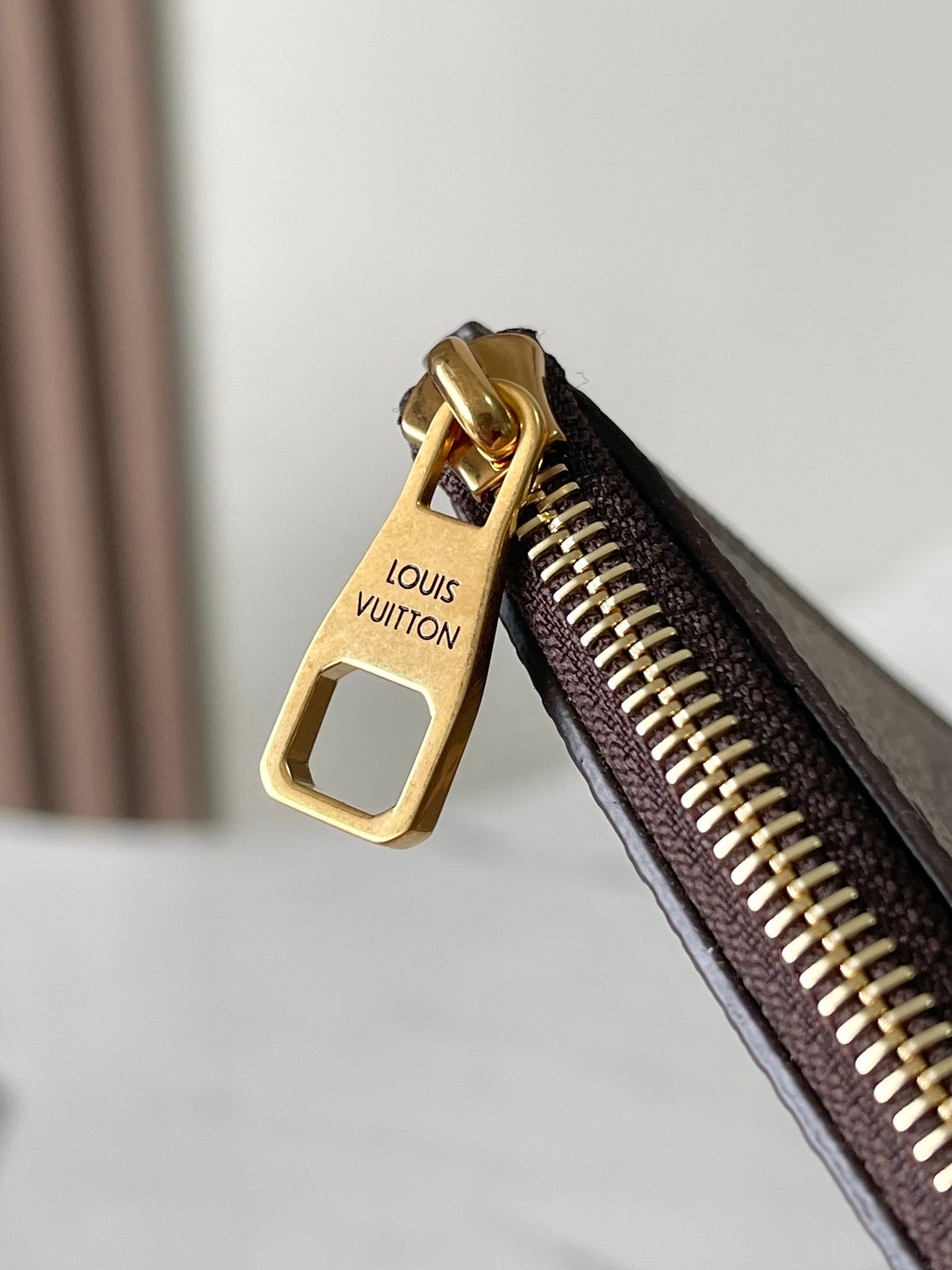 LOUIS VUITTON LOW KEY CABAS 47 IN SASSY SALMON GRAINED CALFSKIN GOLD BUCKLE