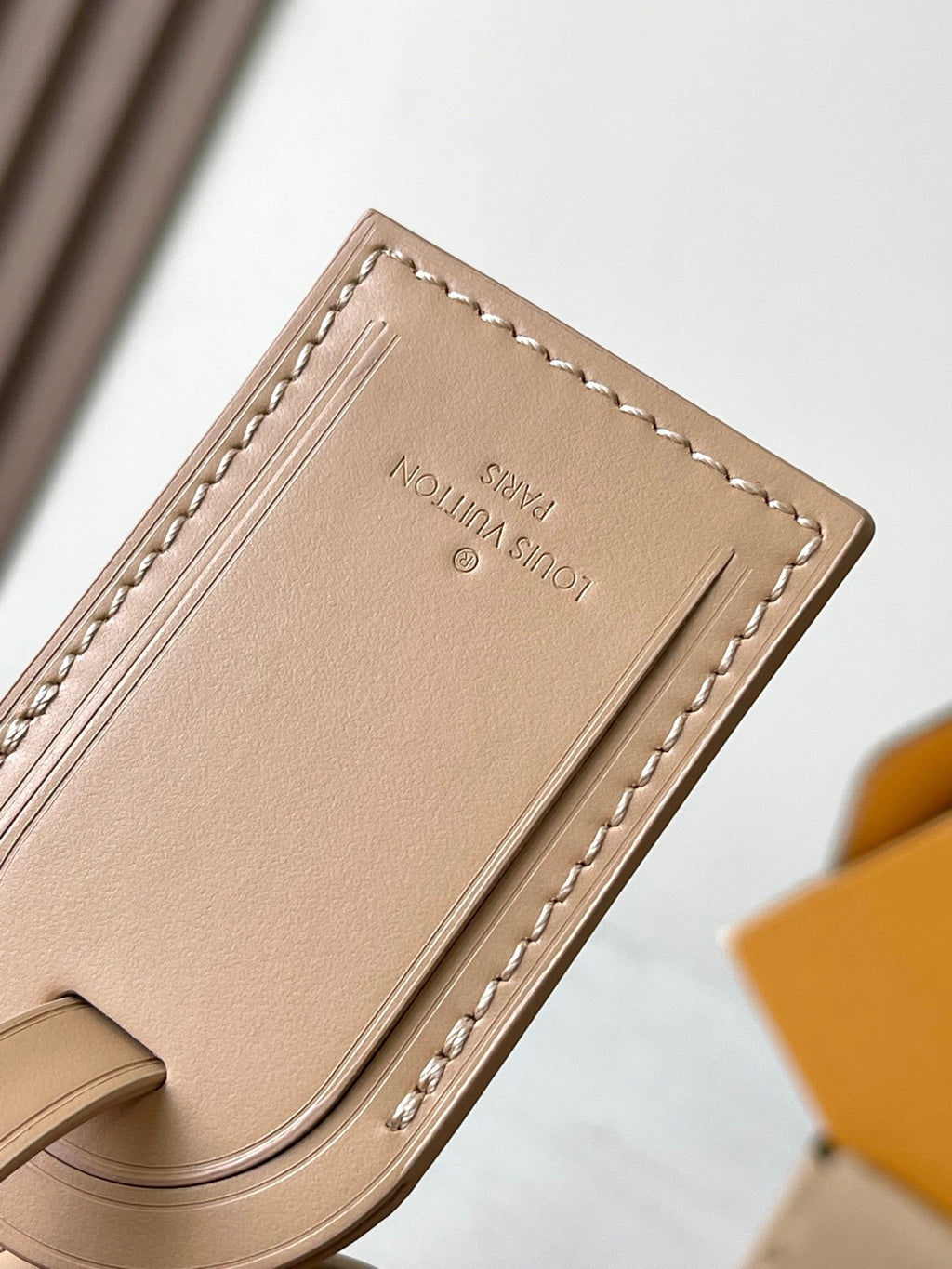 LOUIS VUITTON SPEEDY SOFT 30 IN PALE ORANGE EMBOSSED CALFSKIN