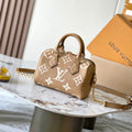 LOUIS VUITTON SPEEDY BANDOULIÈRE 20 IN MILK TEA MONOGRAM EMPREINTE LEATHER