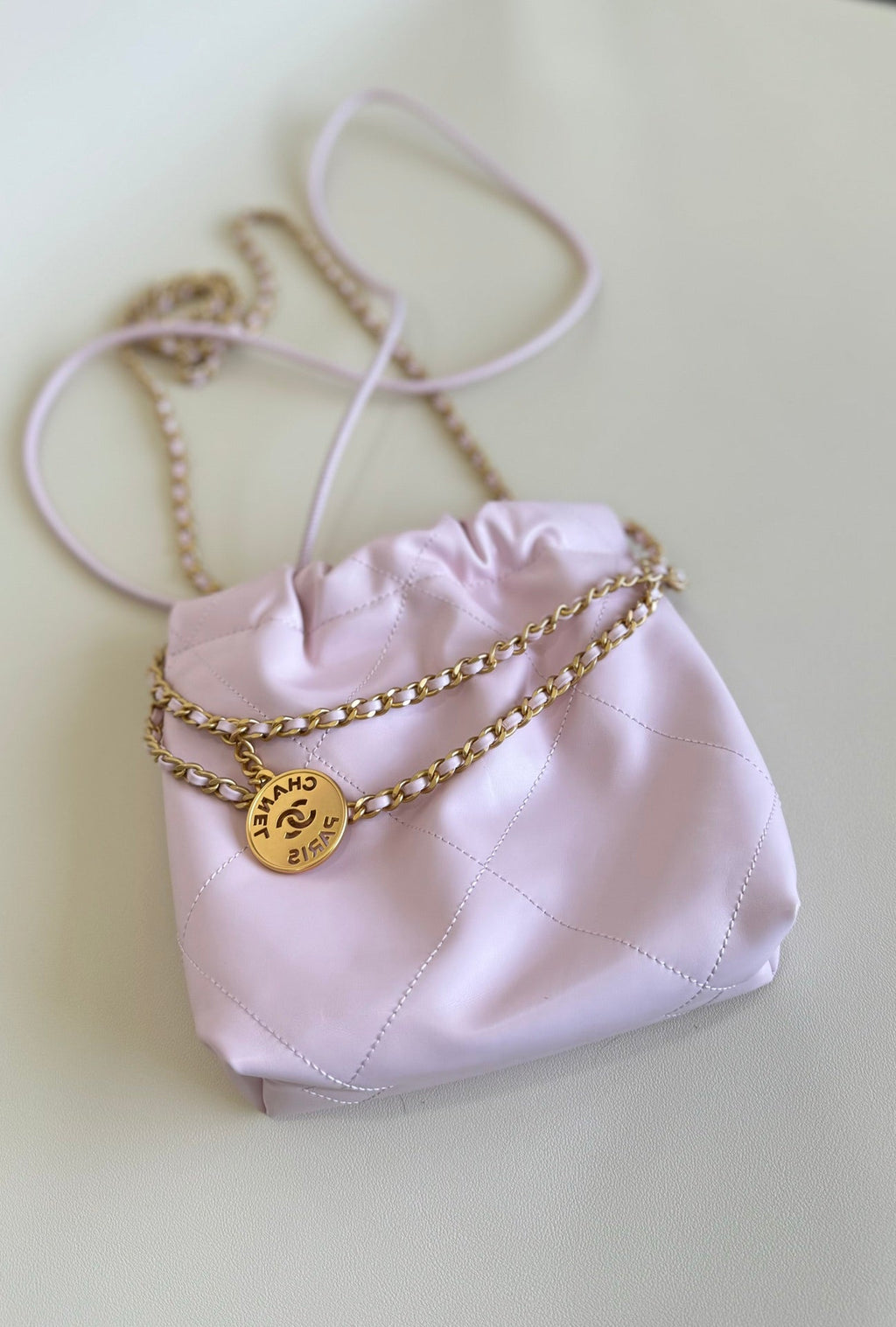 CHANEL HOBO MINI 20CM CANDY LAMBSKIN