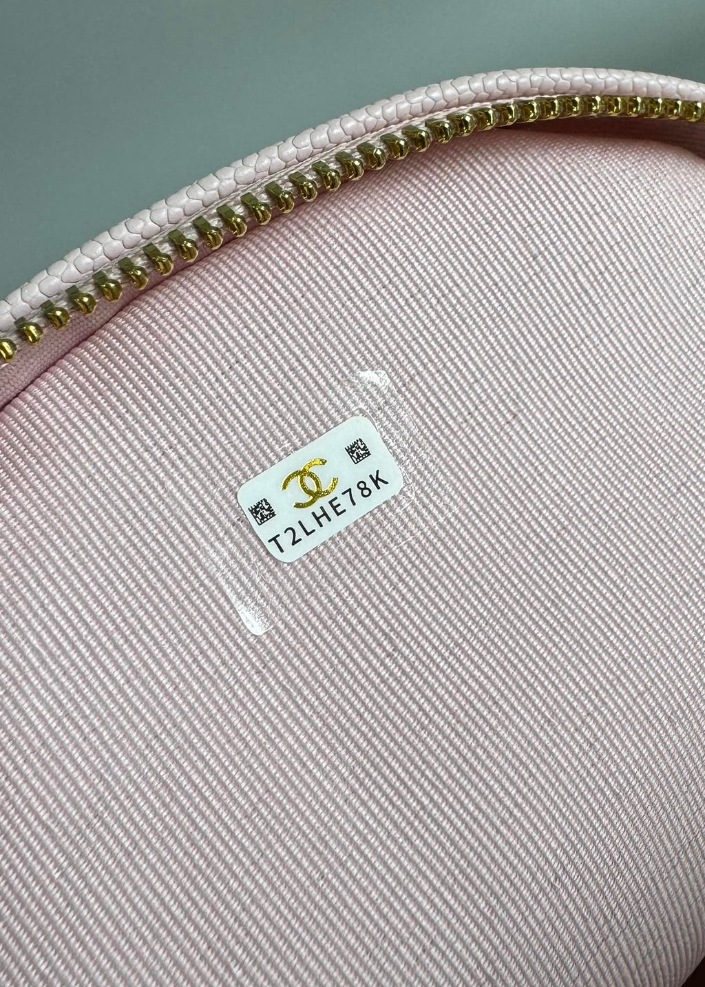 CHANEL MINI 18 BACKPACK PINK CAVIAR LIGHT GOLD HARDWARE