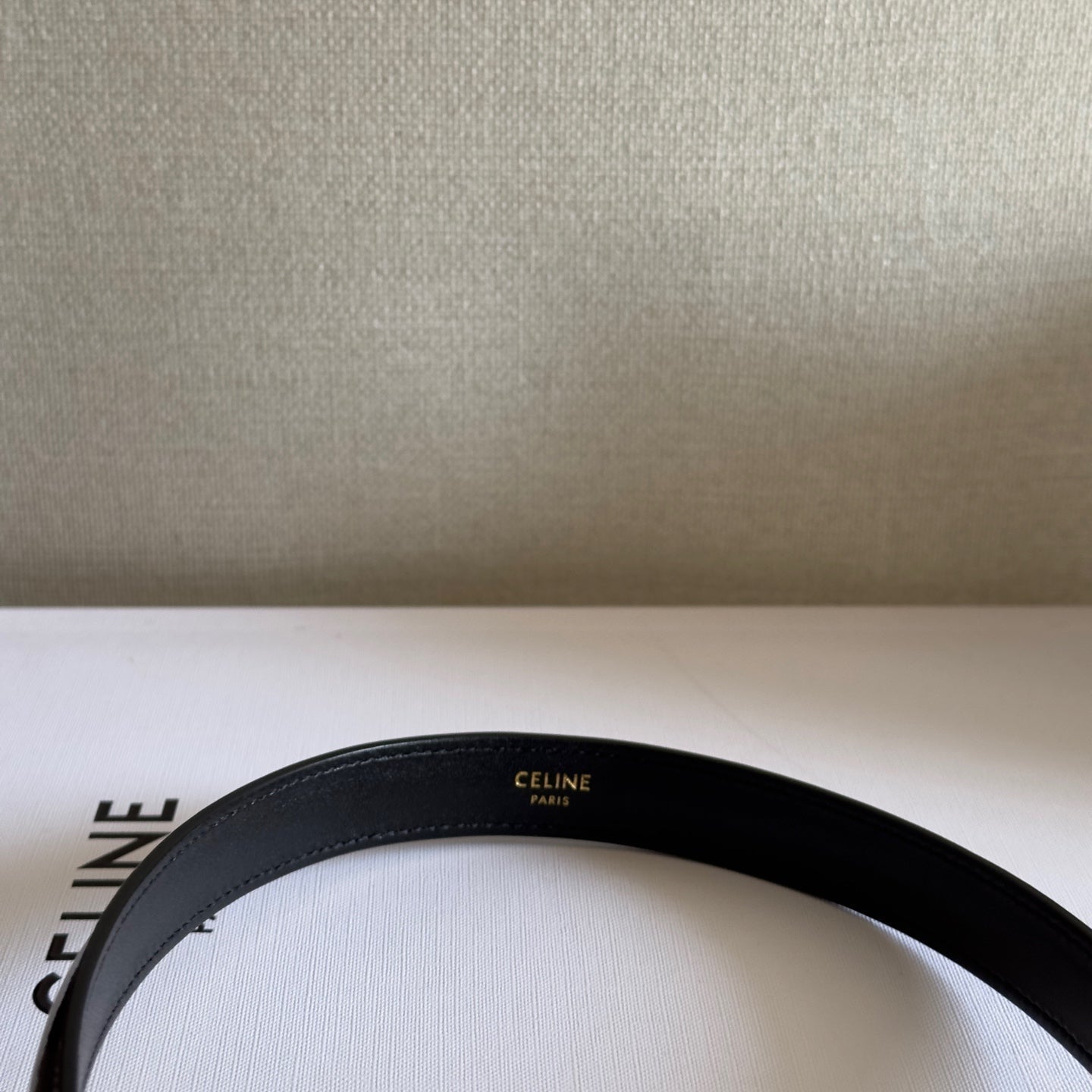 CELINE TEEN GARANCE BAG 18 IN BLACK AND WHITE PATENT CALFSKIN
