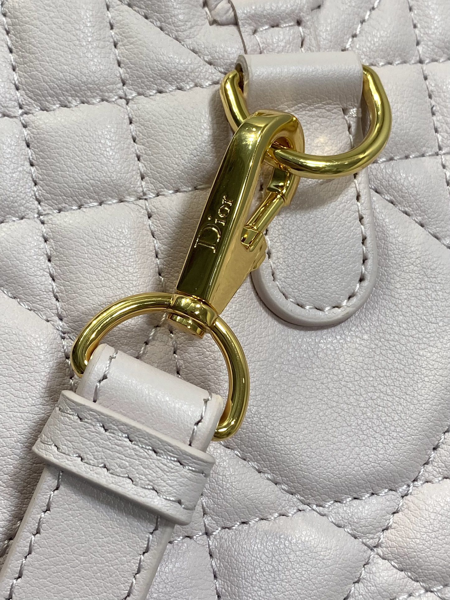 DIOR GROOVE 25 BAG IN LIGHT PINK LAMBSKIN