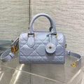 DIOR GROOVE 20 BAG IN LIGHT BLUE LAMBSKIN