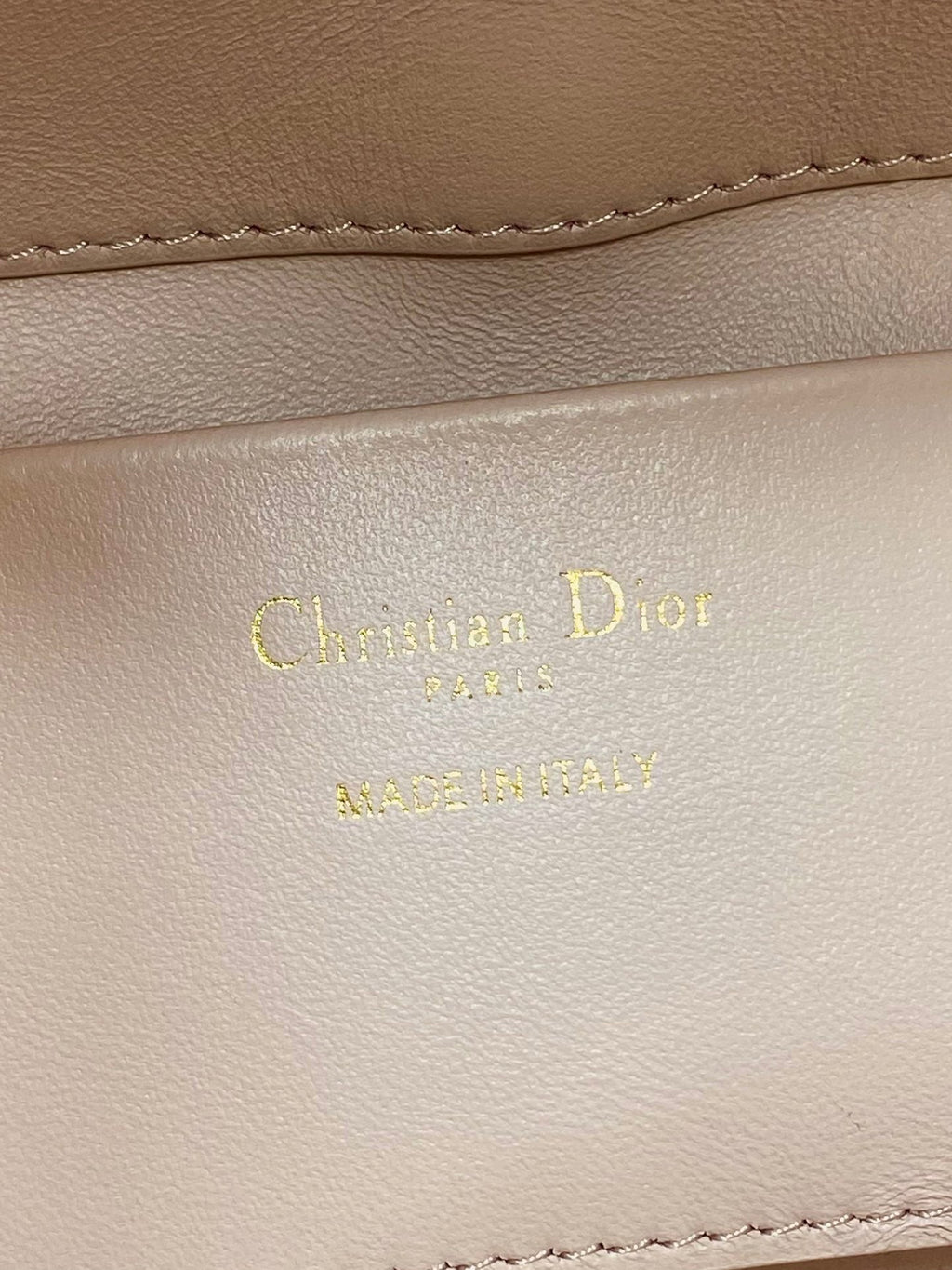 DIOR 25S ALWAYS MINI BAG 16 IN LIGHT PINK MACROCANNAGE CALFSKIN GOLD HARDWARE