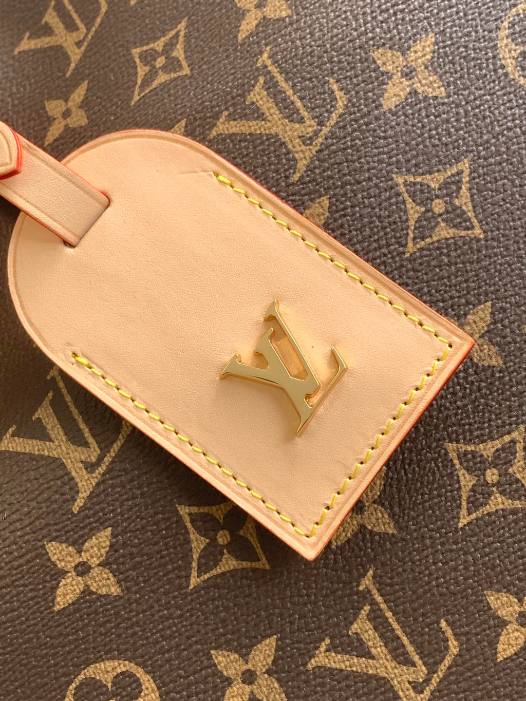 LOUIS VUITTON LV HOBO BAG 34 IN BROWN MONOGRAM CANVAS