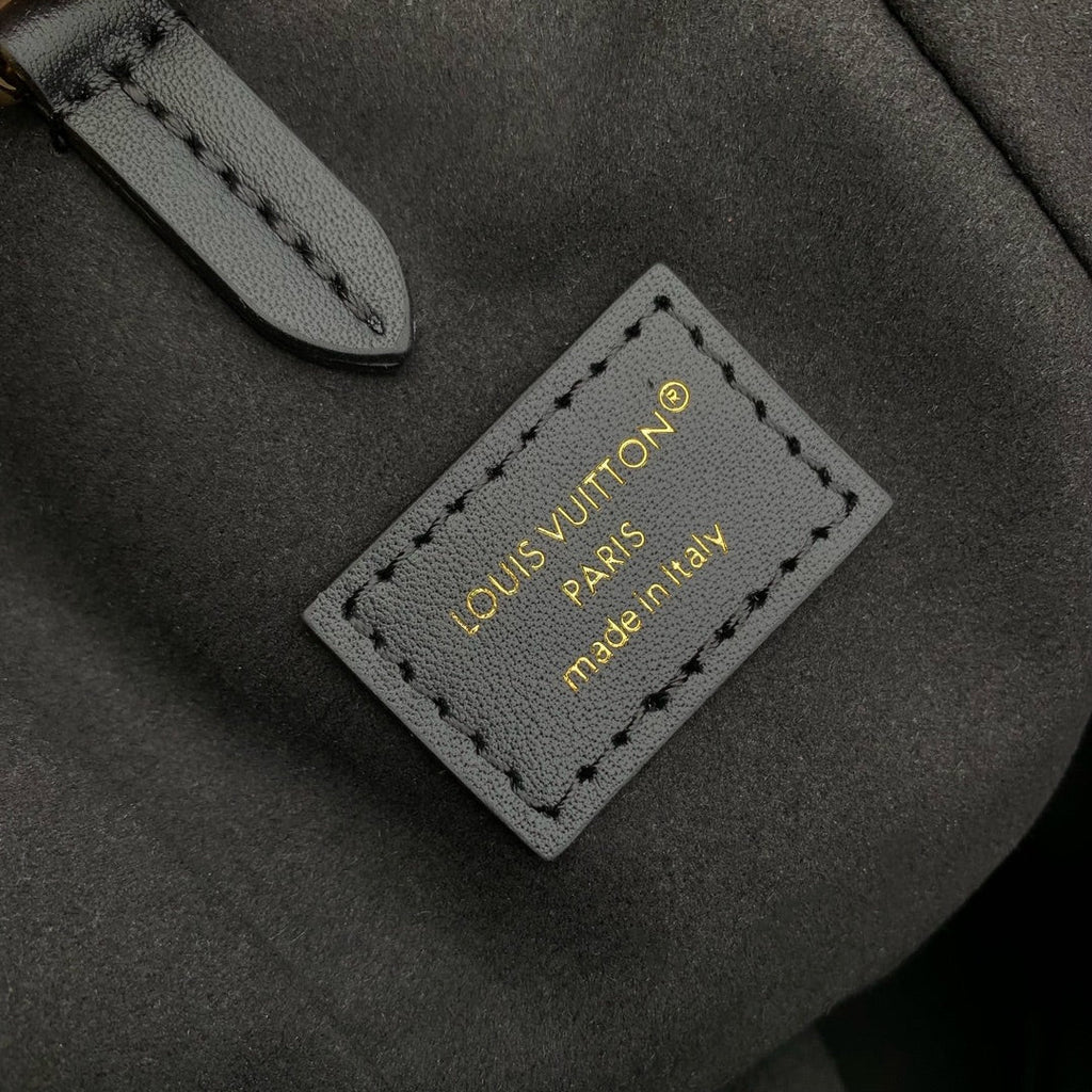 LOUIS VUITTON NOÉ TRUNK 23 IN BROWN MONOGRAM REVERSE CANVAS GOLD HARDWARE