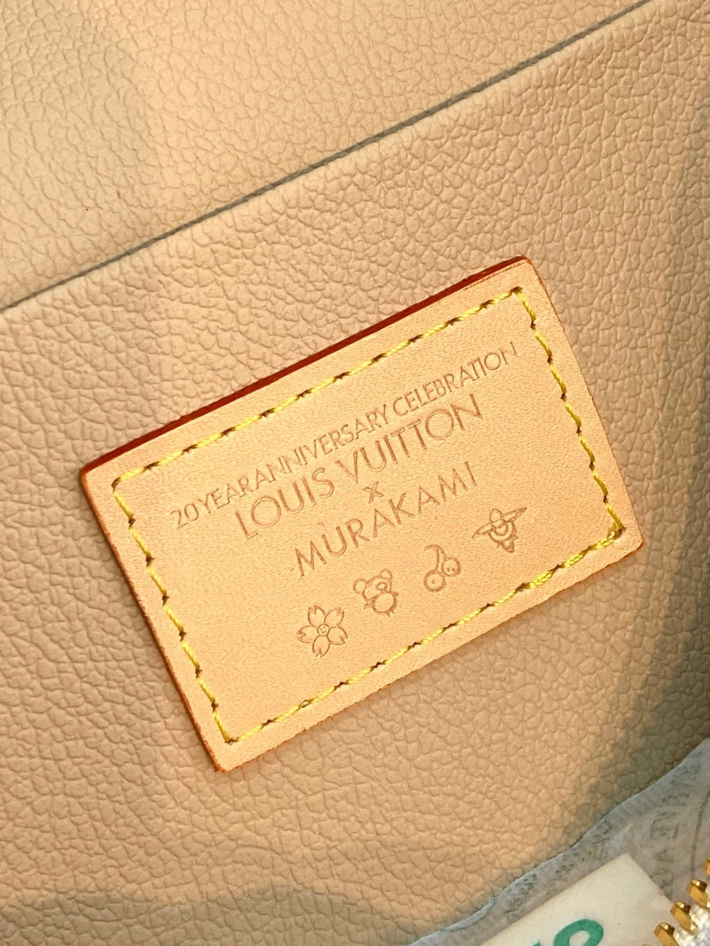 LOUIS VUITTON NICE BB 20 IN MULTICOLOR MONOGRAM CANVAS GOLD ZIPPER