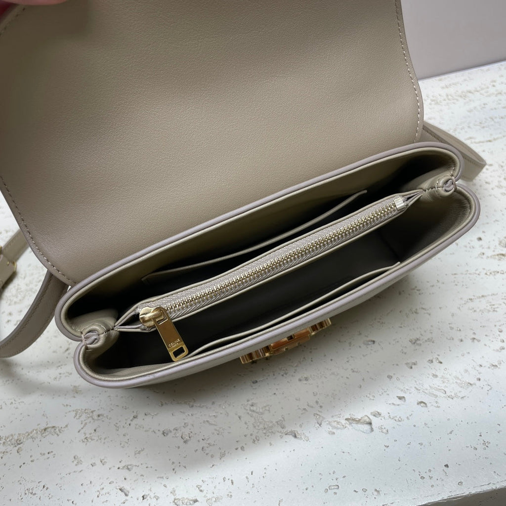 CELINE NINO TEEN 20 BAG IN OAT TAN SOLF CALFSKIN