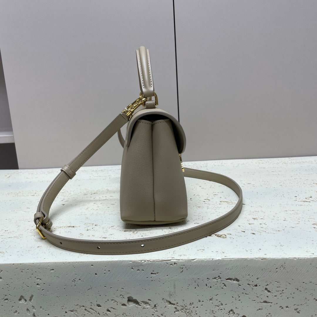 CELINE NINO TEEN 20 BAG IN OAT TAN SOLF CALFSKIN