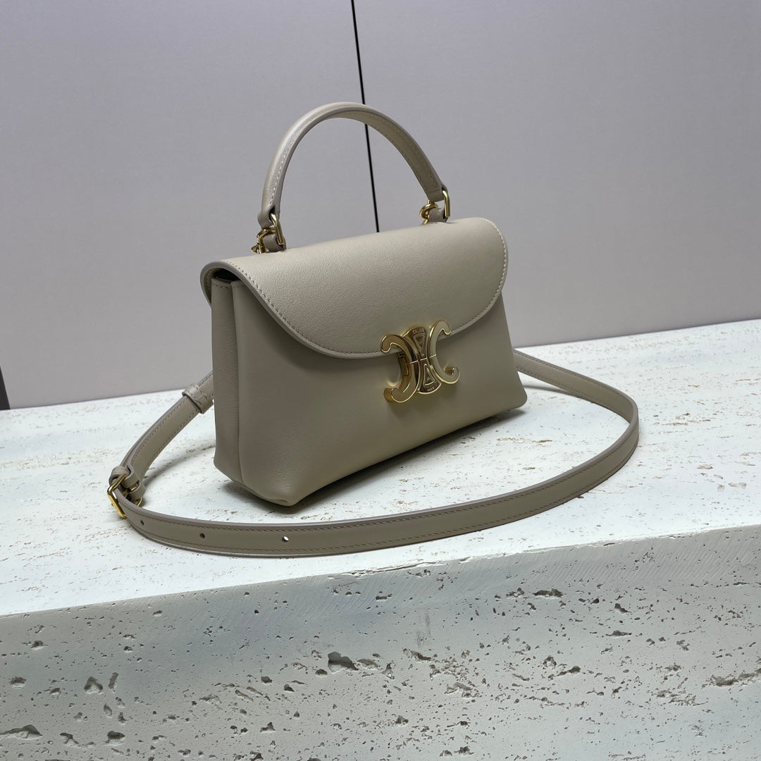 CELINE NINO TEEN 20 BAG IN OAT TAN SOLF CALFSKIN