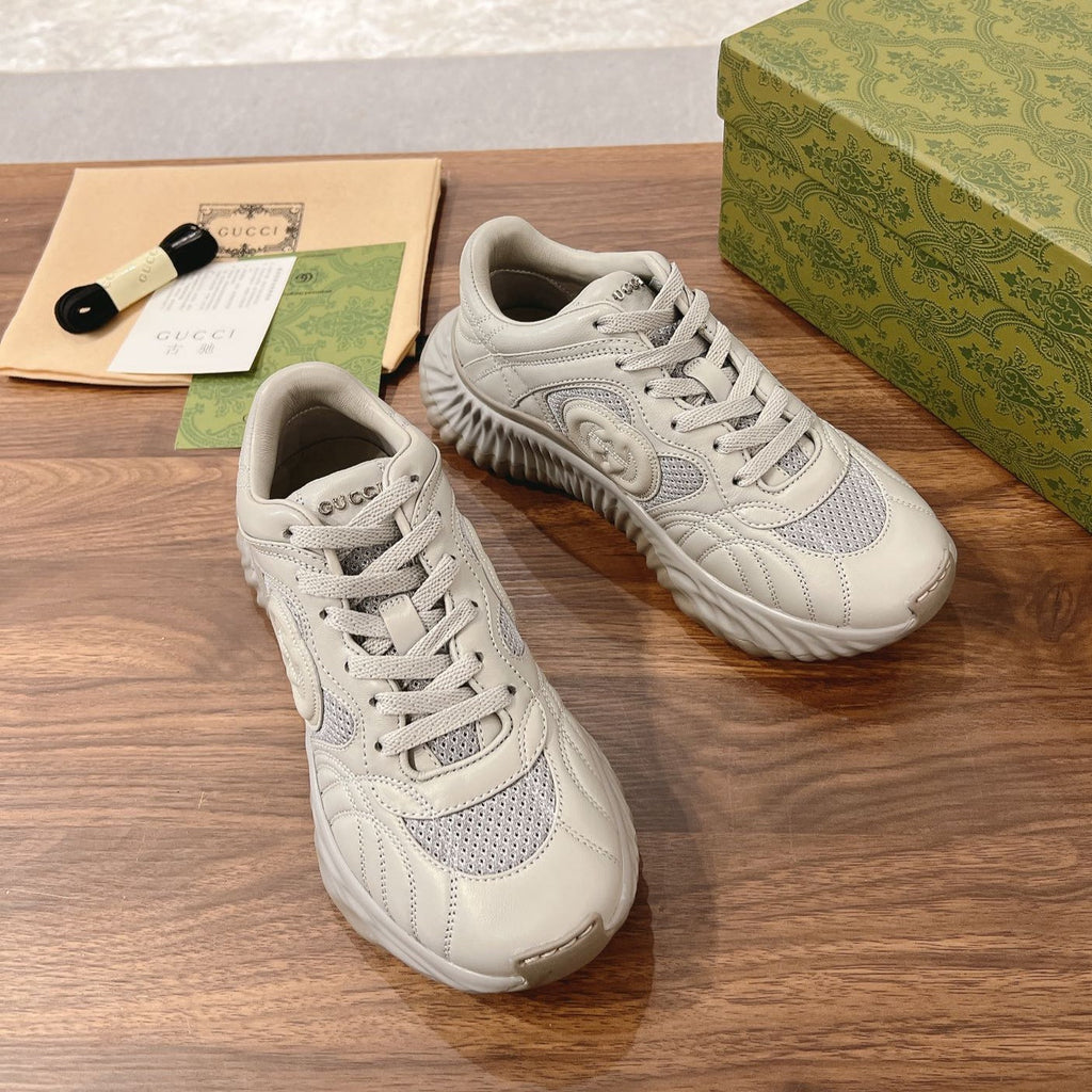 GUCCI RIPPLE SNEAKER CLOUD GRAY