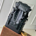 LOUIS VUITTON GETAWAY BACKPACK 50 IN BLACK MONOGRAM ECLIPSE CANVAS AND CALFSKIN