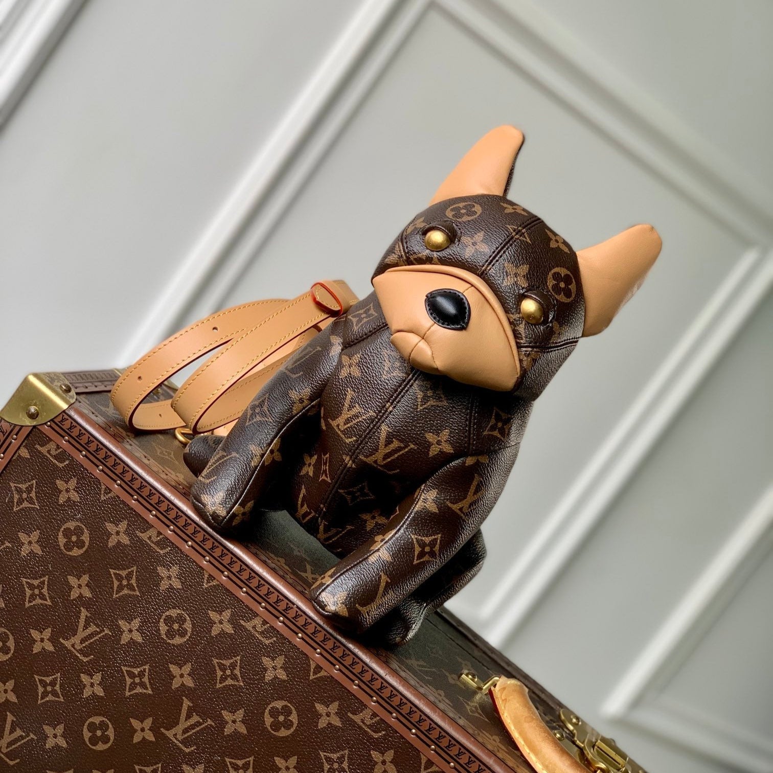 LOUIS VUITTON POOCH BAG 28 IN BROWN MONOGRAM CANVAS