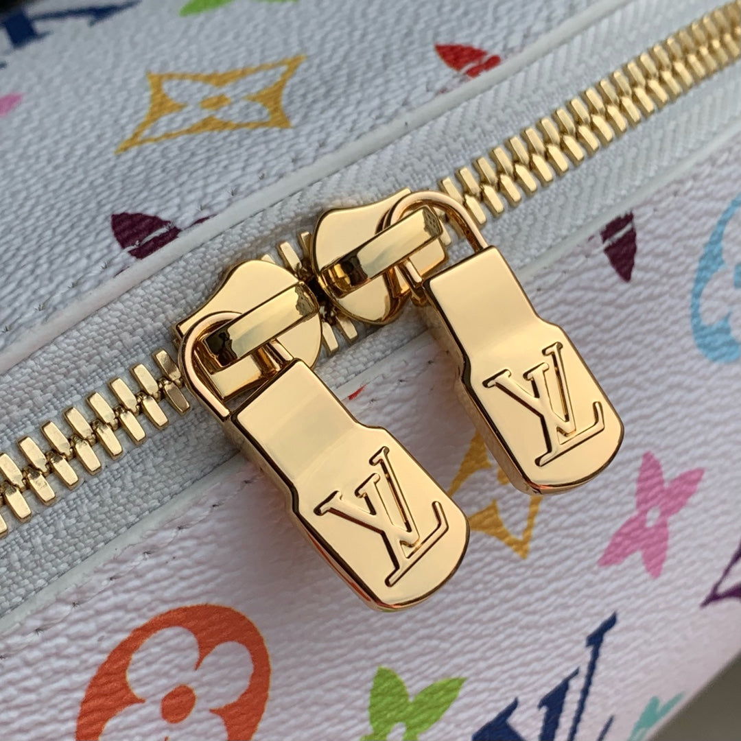 LOUIS VUITTON COSMETIC POUCH GM 27 IN MULTICOLOR MONOGRAM CANVAS