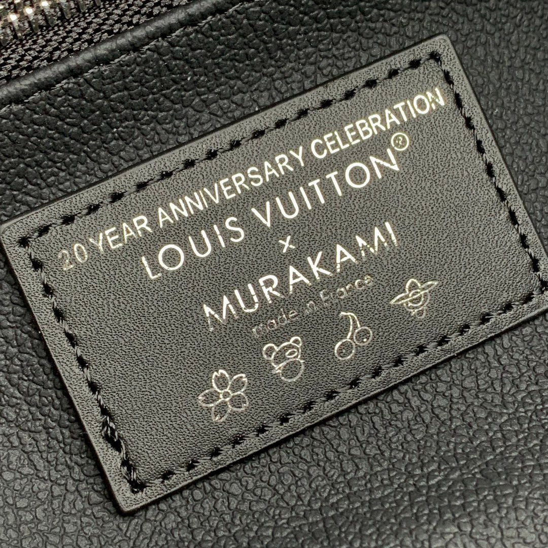 LOUIS VUITTON COSMETIC POUCH GM 27 IN COLORFUL MONOGRAM CANVAS