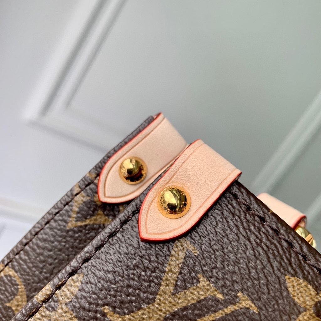 LOUIS VUITTON SAC PLAT 30CM MONOGRAM CANVAS