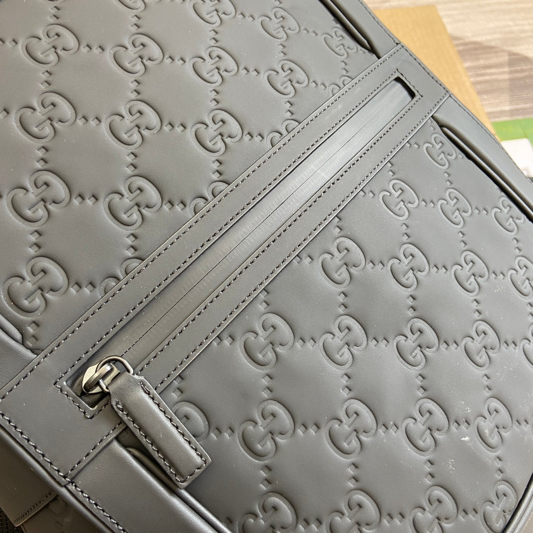 GUCCI BACKPACK 34 IN BLACK CALFSKIN