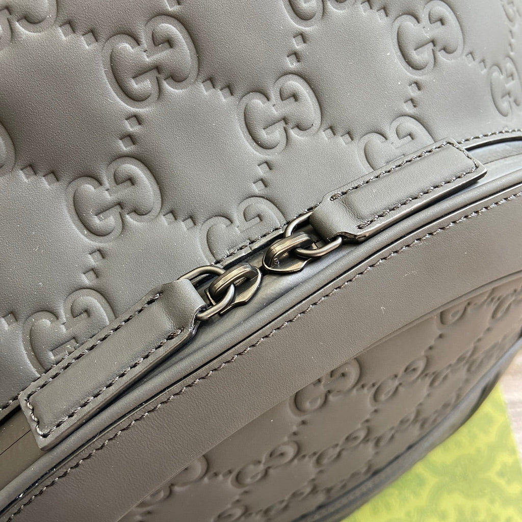 GUCCI BACKPACK 34 IN BLACK CALFSKIN