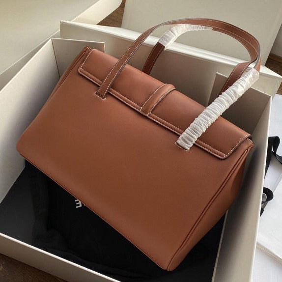CELINE SOFT BAG 32 SMOOTH CALFSKIN TAN
